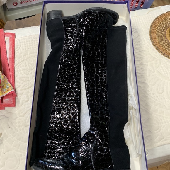 Stuart Weitzman Black Boots - Picture 8 of 9
